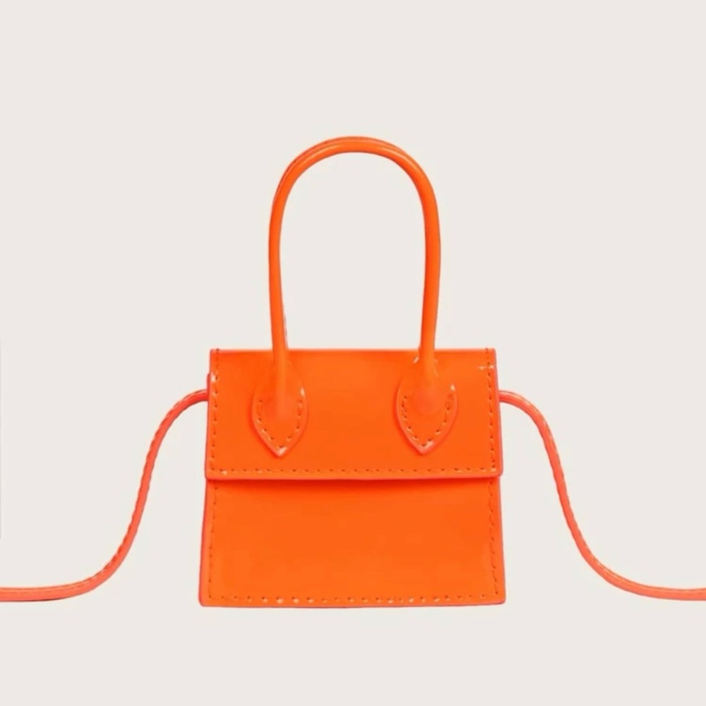 MAKE AN OFFER! Orange micro mini bag
